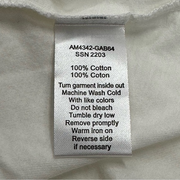 NWOT | ATM Anthony Thomas Melillo | Scenic Tee | White | Size Medium - Picture 10 of 12